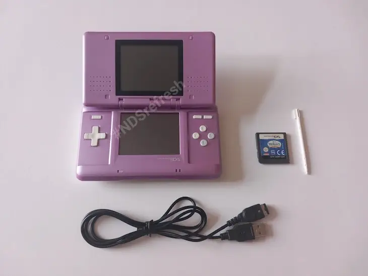 purple Nintendo DS bundle